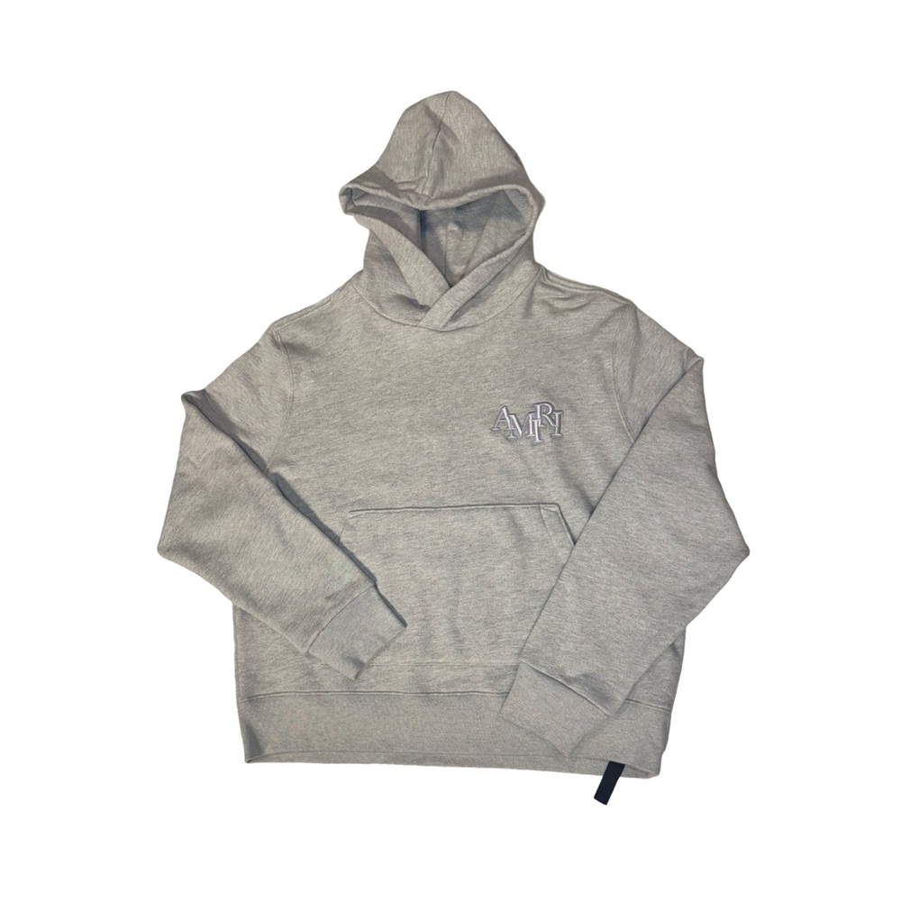 AMIRI STAGGERED LOGO HOODIE